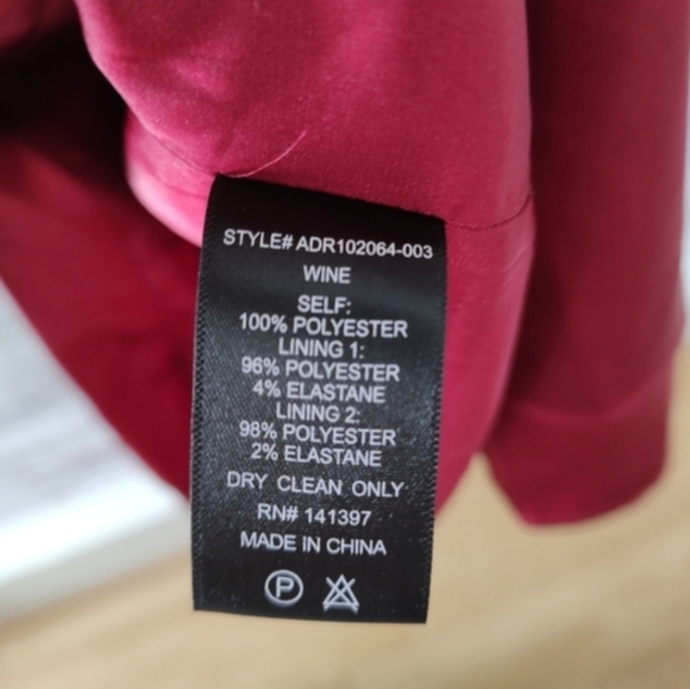 ASTR The Label Red Satin Midi Dress Small NWT - Picture 8 of 10